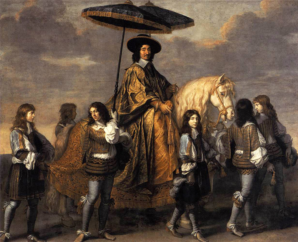 chancellor seguier at the entry of louis xiv into paris